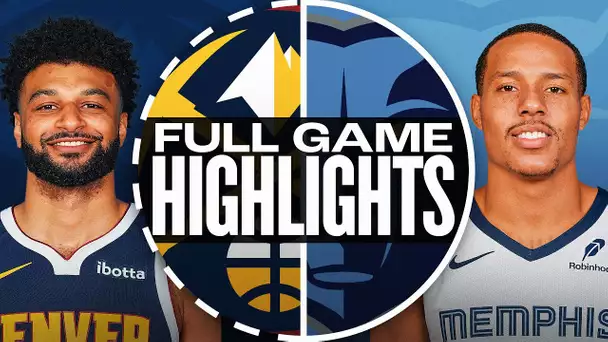 NUGGETS at GRIZZLIES | FULL GAME HIGHLIGHTS | November 17, 2024