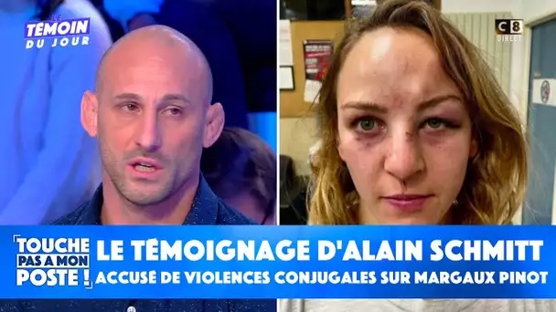 Le témoignage d'Alain Schmitt, accusé de violences conjugales sur sa compagne, Margaux Pinot