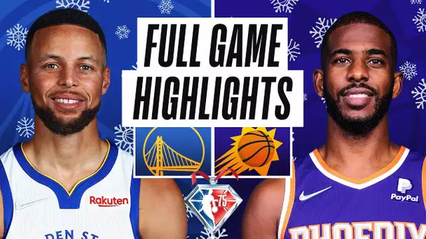 WARRIORS at SUNS | FULL GAME HIGHLIGHTS | December 25, 2021