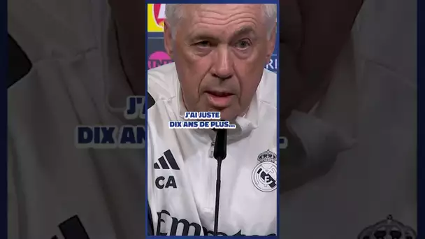 Ancelotti a toujours le mot pour rire, même avant une finale de #championsleague #realmadrid