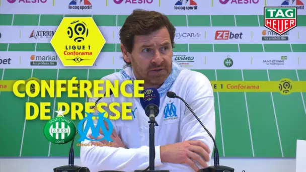 Conférence de presse AS Saint-Etienne - Olympique de Marseille ( 0-2 )  / 2019-20