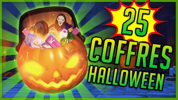 ▶ 25 NOUVEAUX COFFRES HALLOWEEN ! ◀ | Opening Overwatch