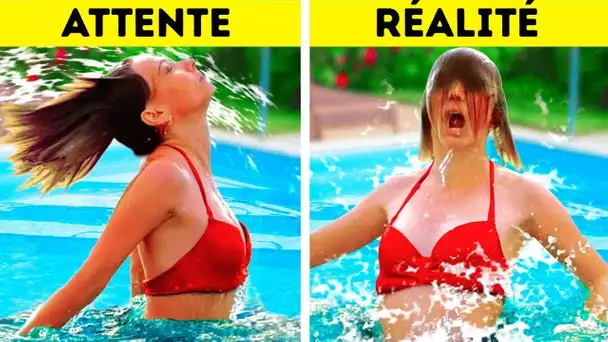 25 SITUATIONS AMUSANTES QUE TU AS DÉJÀ VÉCUES  || ATTENTE VS RÉALITÉ