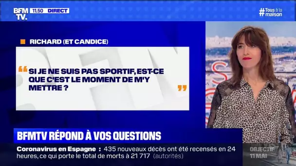 Je ne suis pas sportif, est-ce le moment de m'y mettre ?  BFMTV répond à vos questions