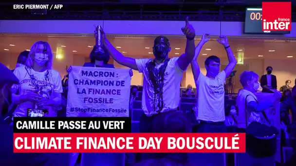 Le "Climate Finance Day" bousculé par des militants