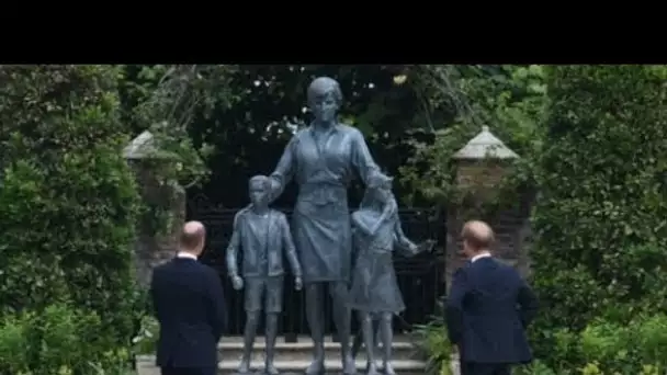 PHOTOS Hommage à Lady Diana : découvrez la statue de la princesse de Galles