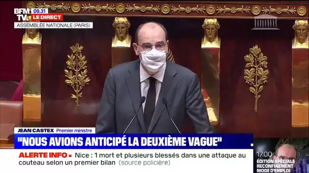 Jean Castex: "Le port du masque sera étendu aux enfants du primaire dès l'âge de 6 ans"