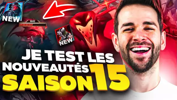 🔥JE TEST LES NOUVEAUTÉS SAISON 15, UNE DINGUERIE ! (PBE)