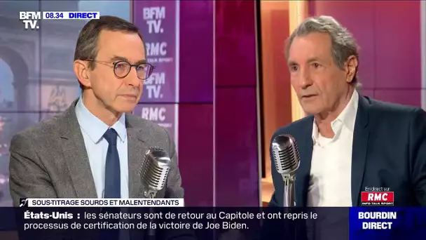 Bruno Retailleau face à Jean-Jacques Bourdin sur RMC et BFMTV