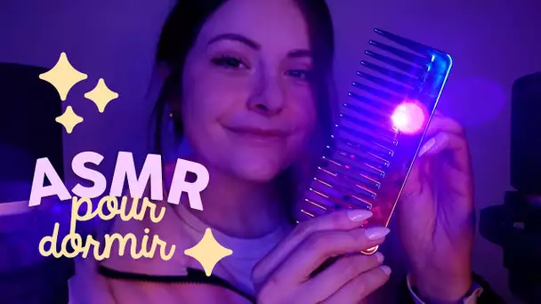 1 HEURE D'ASMR ✨ Lumière, tapping, brushing, crinkling, chuchotements 💜