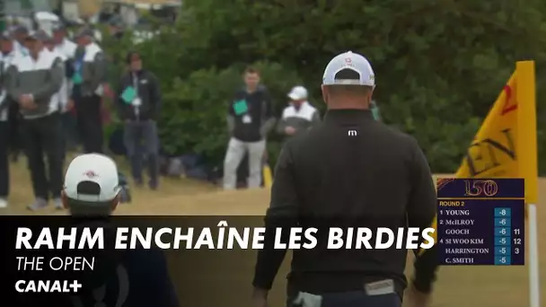 Rahm enchaîne les birdies - The Open 2e tour