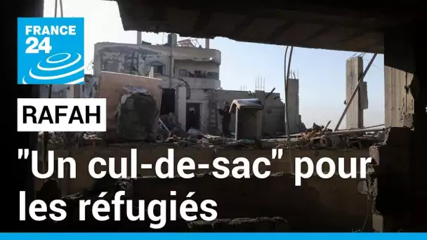 Gaza : "Rafah est un cul-de -sac pour les réfugiés palestiniens" • FRANCE 24