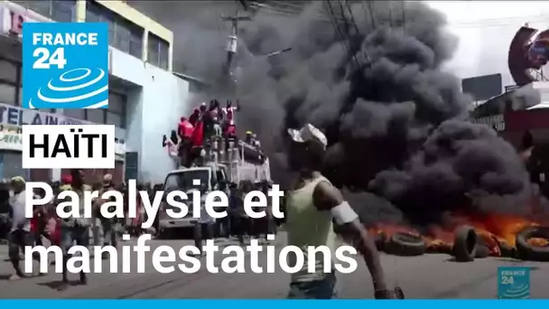 Haïti : paralysie de l'île par des manifestations violentes • FRANCE 24