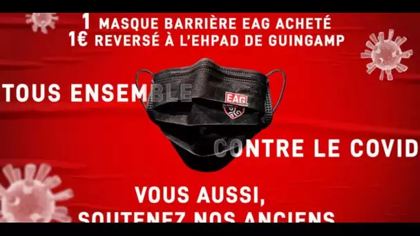 Coronavirus : l'En Avant Guingamp vend des masques pour soutenir l'Ehpad local