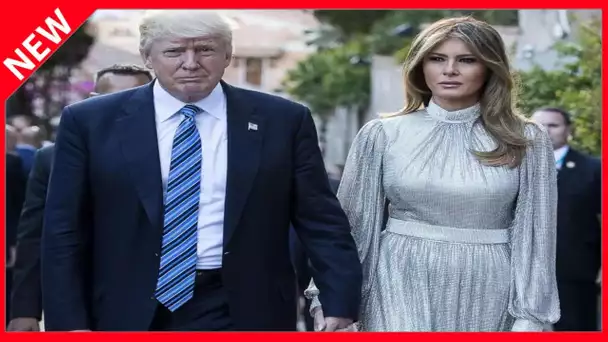 ✅  Donald et Melania Trump : le symbole de leur splendeur dans un piteux état