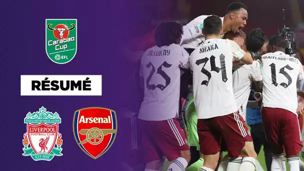 Résumé : Arsenal s’offre Liverpool aux tirs au but !