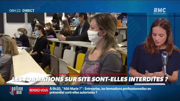 #AlloMarie : les formations sur site sont-elles interdites ?