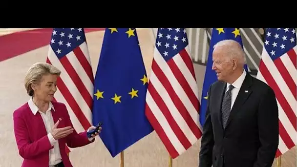 Subventions, Ukraine et Chine au menu de la rencontre entre Ursula von der Leyen et Joe Biden