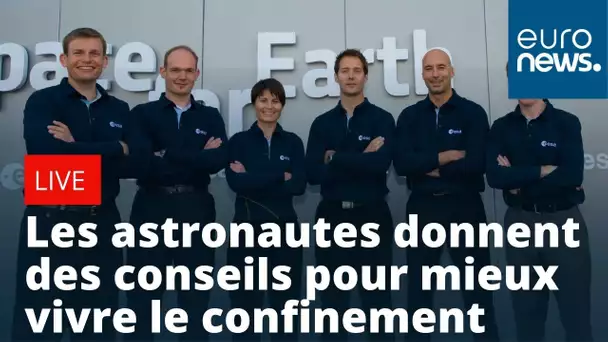 Les astronautes source d’inspiration pendant l’isolement durant #SpaceConnectsUs