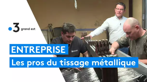 L'entreprise Saulas, spécialiste du tissage métallique