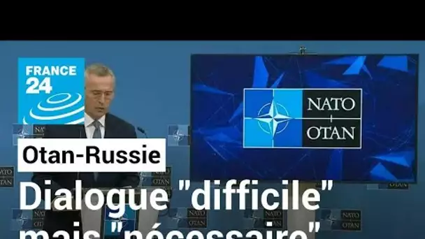 Conseil Otan-Russie : "des divergences difficiles à surmonter", affirme Jens Stoltenberg