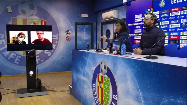 Rueda de prensa Getafe CF vs Atlético de Madrid