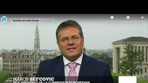 M. Sefkovic : "Je salue le leadership d’Emmanuel Macron et de la chancelière Angela Merkel"