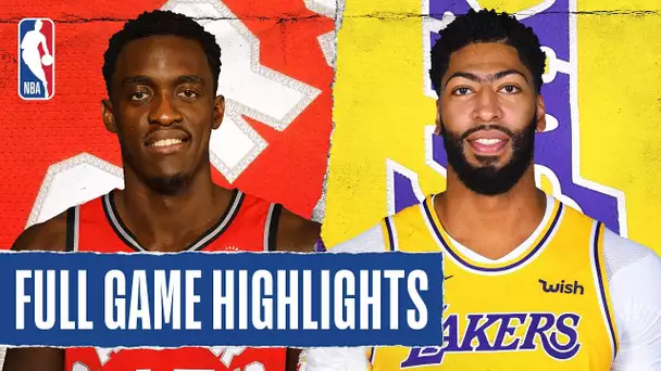 RAPTORS at LAKERS | FULL GAME HIGHLIGHTS | November 10, 2019