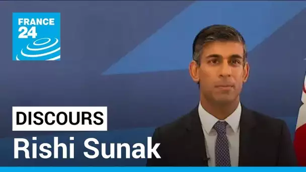 Rishi Sunak : "C'est le plus grand privilège de ma vie" • FRANCE 24