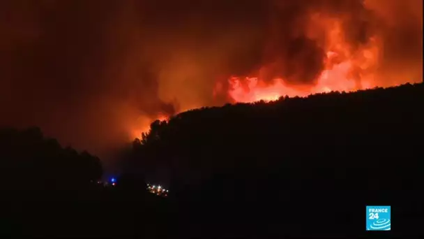 Incendies dans le sud-est de la France : 2 700 personnes évacuées