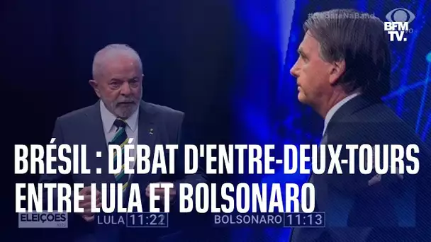 Brésil: nouvelle joute verbale entre Lula et Bolsonaro pour le premier débat d'entre-deux-tours