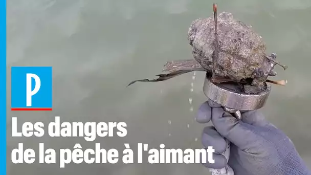 Les dangers de la pêche à l'aimant