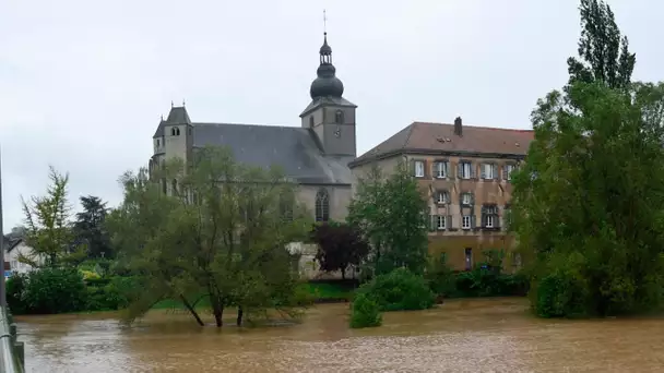 «La décrue est bien avancée» : début de retour à la normale dans l'Est après les inondations