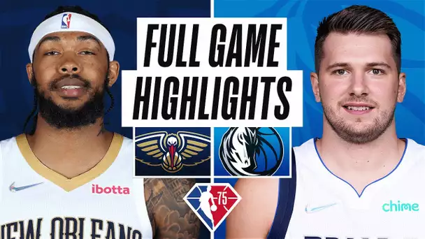 PELICANS at MAVERICKS | FULL GAME HIGHLIGHTS | December 3, 2021