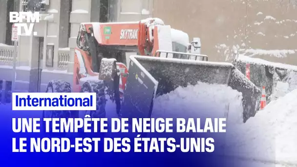 Une tempête de neige balaie le nord-est des États-Unis