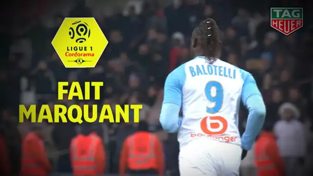 Premières minutes et premier but pour Balotelli avec l'OM! Ligue 1 Conforama / 2018-19