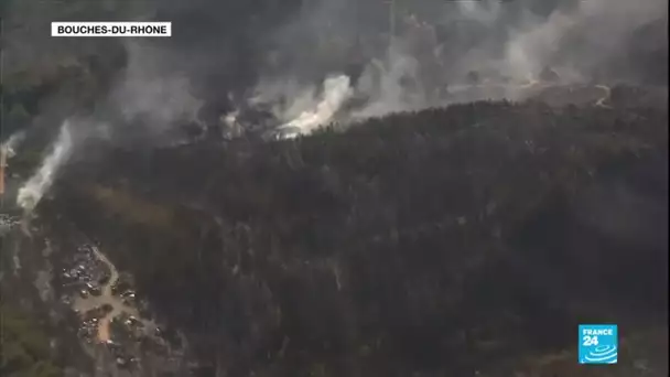 Incendies dans le sud-est de la France : plus de 1 000 hectares partis en fumée