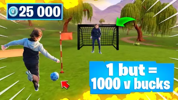 1 BUT = 1000 V-BUCK POUR CE PETIT DE 10 ANS SUR FORTNITE !