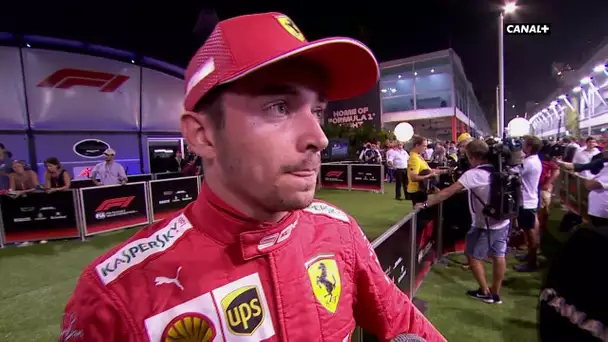 Charles Leclerc évoque la stratégie de son écurie