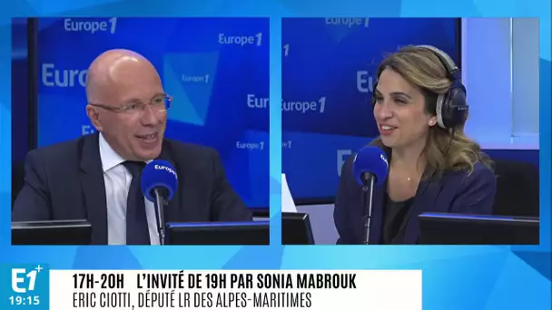 Éric Ciotti fixe ses "lignes rouges à ne pas franchir" pour reconstruire LR