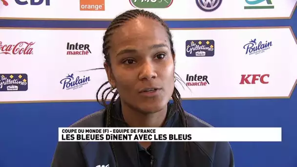 Les Bleues dînent avec les Bleus