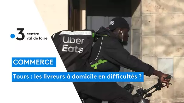 Tours : les difficultés des livreurs à domicile