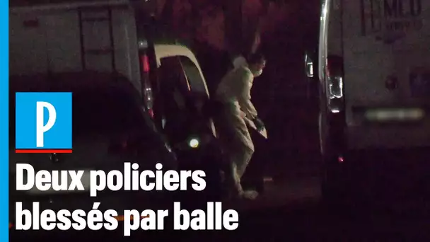 Herblay : deux policiers blessés par balle, leurs armes de service dérobées