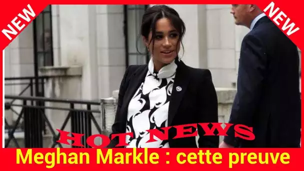 Meghan Markle : cette preuve que son accouchement n'est pas imminent