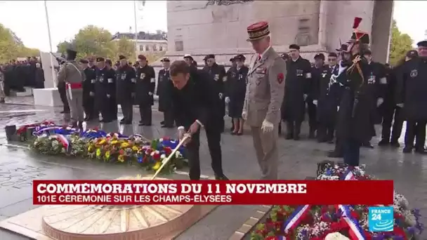 Commémorations du 11-novembre : les moments forts de la 101e cérémonie