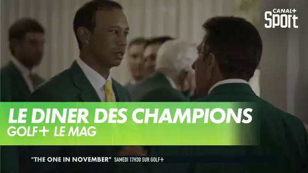 Masters : Le dîner des Champions de Woods