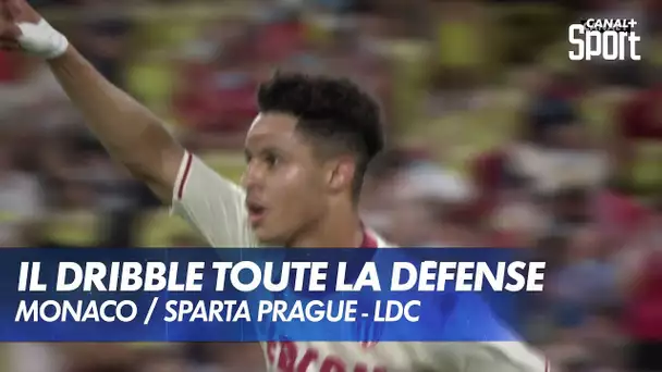 Sofiane Diop dribble avant un superbe but (3-1) - Monaco / Sparta Prague, Ligue des Champions