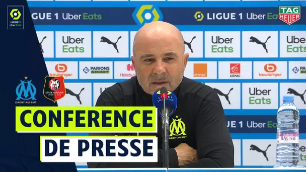 Conférence de presse OLYMPIQUE DE MARSEILLE - STADE RENNAIS FC (1-0)  / 2020/2021