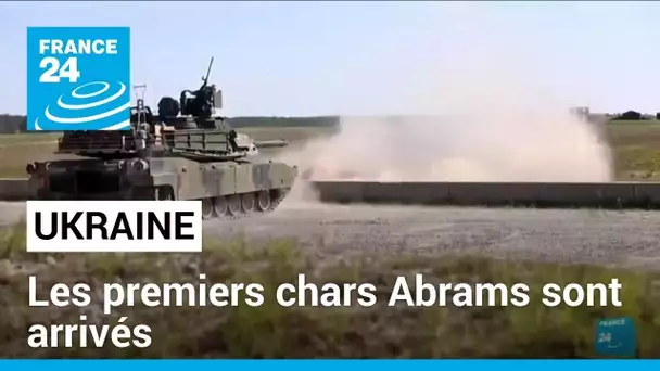 Les premiers chars Abrams arrivent en Ukraine, avec des mois d'avance • FRANCE 24