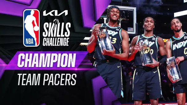 Team Pacers Win in Indy #KiaSkills 🏆| 2024 #NBAAllStar